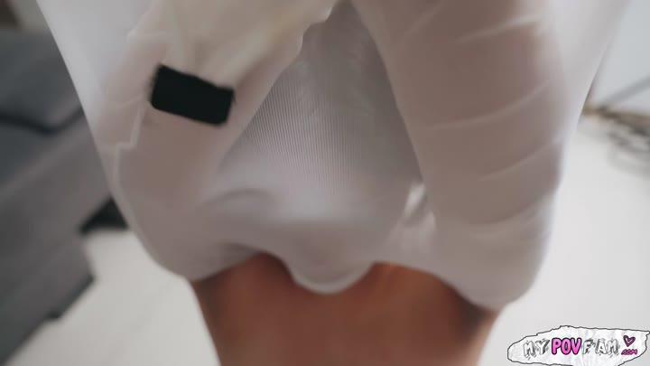 Stepsister Gets Caught Sneaking Home After Party