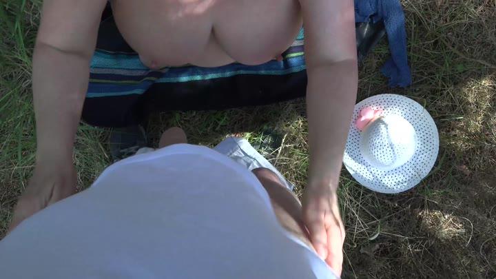 Trisha Playing in the Forest