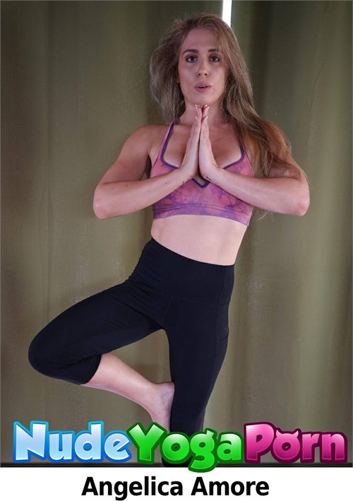 Flexible MILF Angelica strips during yoga, slides into a perfect split, and fingers her dripping pussy until she cums hard