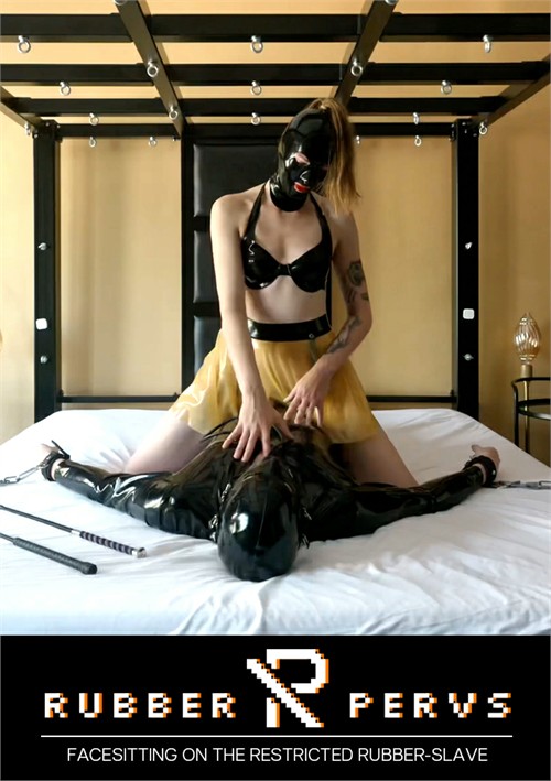 Facesitting on the Restricted Rubber-Slave